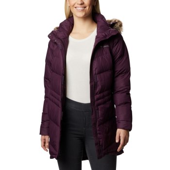 Columbia Ženske Jakne - Peak to Park Mid Insulated Crne Roze | NUGC-89721